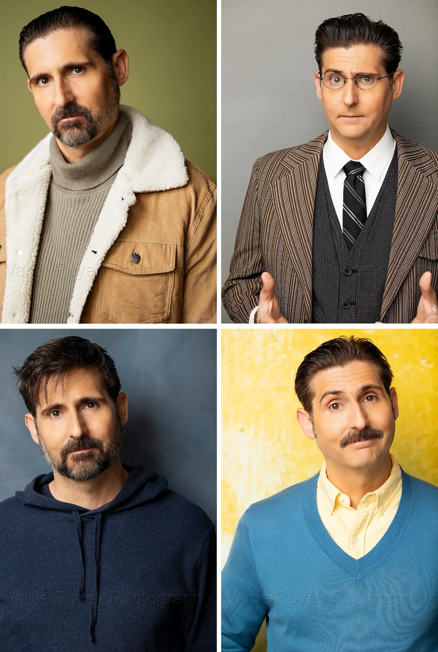 William Castrogiovanni, male actor headshots, actor headshot by Vanie Poyey Photography in Los Angeles